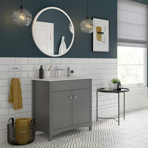 Bluci Lucia Round Bathroom Mirror