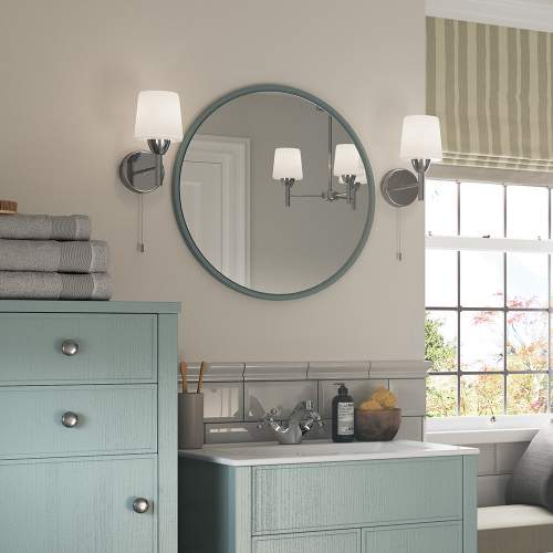 Bluci Lucia Round Bathroom Mirror
