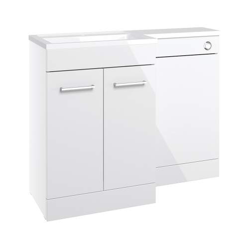 Bluci Venosa L-Shape Bathroom Combination Unit