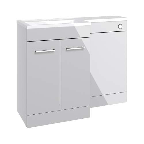 Bluci Venosa L-Shape Bathroom Combination Unit