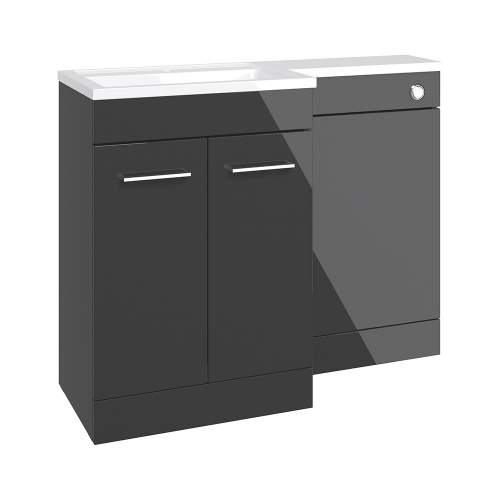 Bluci Venosa L-Shape Bathroom Combination Unit