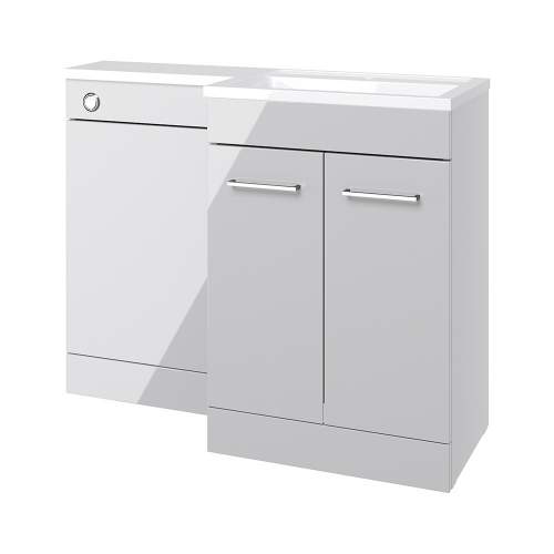Bluci Venosa L-Shape Bathroom Combination Unit
