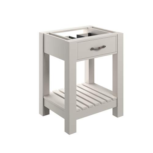 Bluci Manhattan Floor Standing 600mm Bathroom Basin Unit with No Top