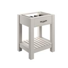 Bluci Manhattan Floor Standing 600mm Bathroom Basin Unit with No Top