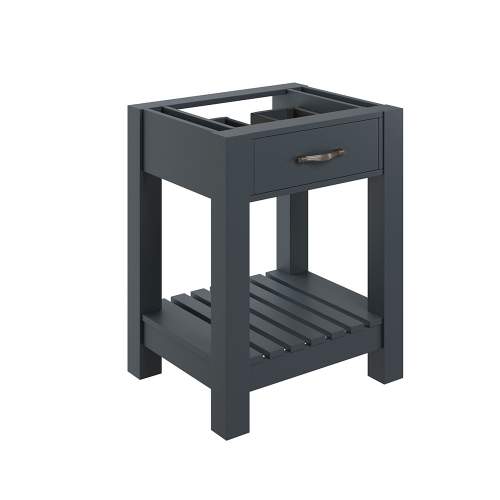 Bluci Manhattan Floor Standing 600mm Bathroom Basin Unit with No Top