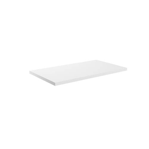 Bluci Morina White Gloss Laminate Bathroom Worktop