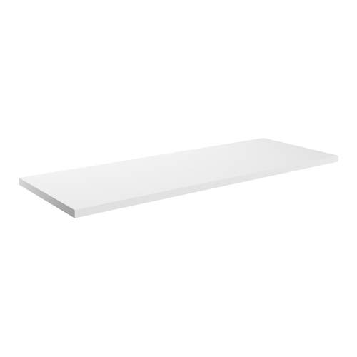 Bluci Morina White Gloss Laminate Bathroom Worktop