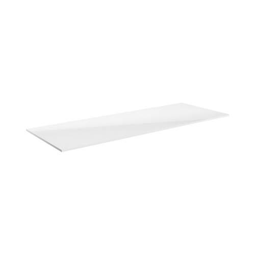 Bluci Carino White Gloss Laminate Bathroom Worktop