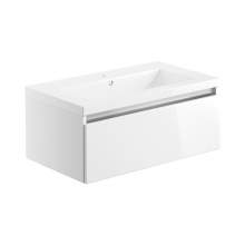 Bluci Carino 815mm 1 Drawer Wall Hung Bathroom Basin Unit