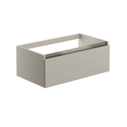 Bluci Carino 815mm 1 Drawer Wall Hung Bathroom Basin Unit with No Top