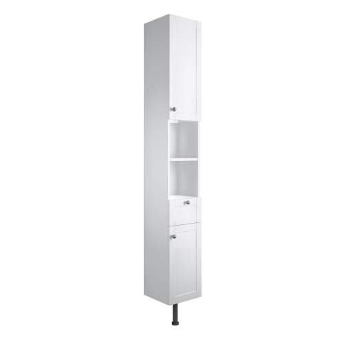 Bluci Benita 300mm 2 Door 1 Drawer Bathroom Tall Unit