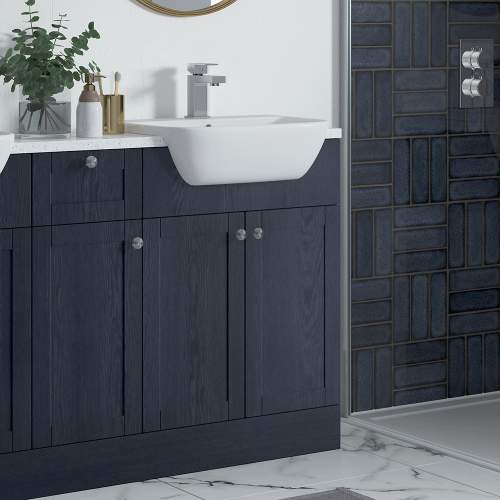 Bluci Benita 600mm 2 Door Bathroom Basin Unit