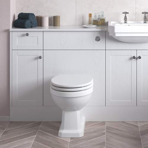 Bluci Benita 600mm Bathroom WC Unit
