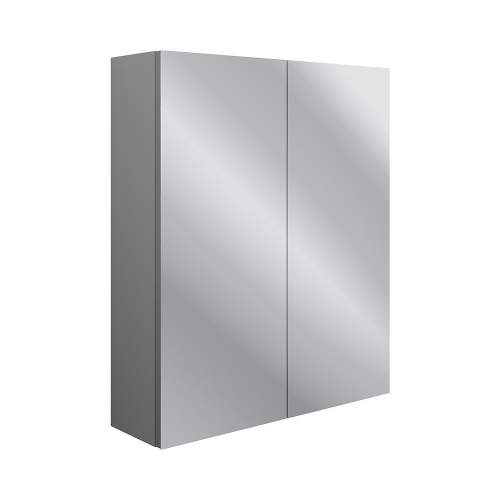 Bluci Benita 600mm 2 Door Mirrored Bathroom Wall Unit