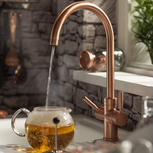 Abode Pronteau ProPure Swan 4 in 1 Instant Hot Water Kitchen Tap