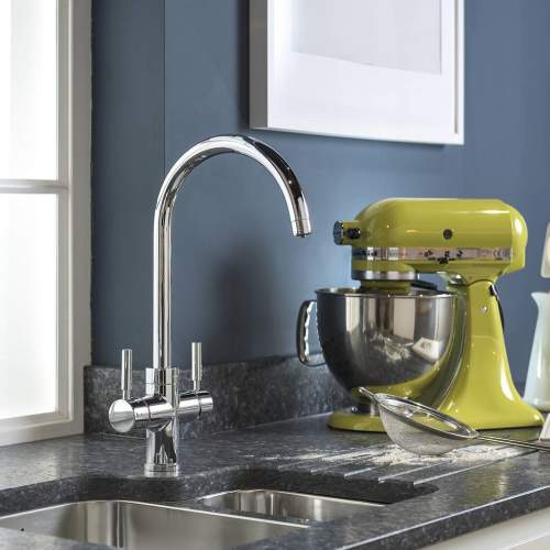 Abode Pronteau ProPure Swan 4 in 1 Instant Hot Water Kitchen Tap