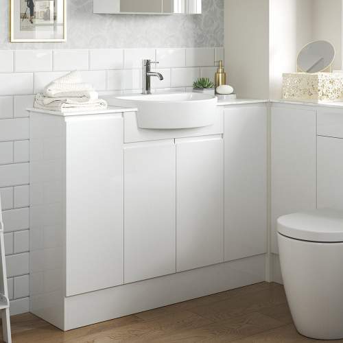 Bluci Valesso 500mm 2 Door Bathroom Basin Unit