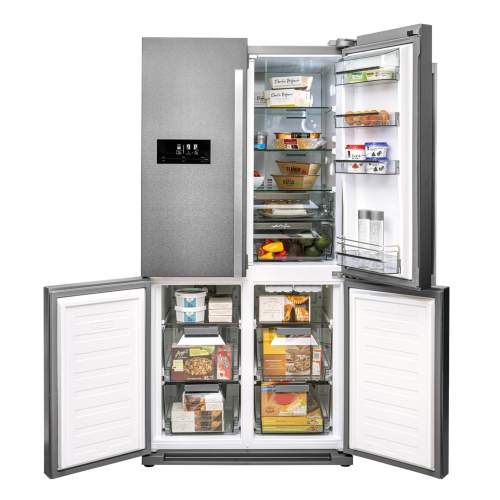 Caple CAFF46GM French Door Gunmetal Fridge Freezer