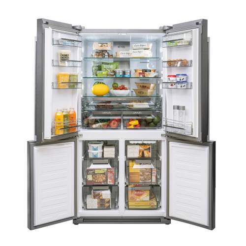 Caple CAFF46GM French Door Gunmetal Fridge Freezer