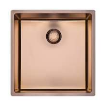 Reginox New York 40x40 Single Bowl Sink in Copper