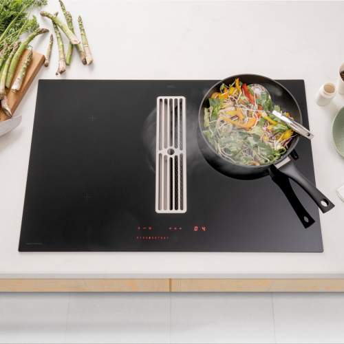 Caple DD810BK Induction Downdraft Extractor with Motor