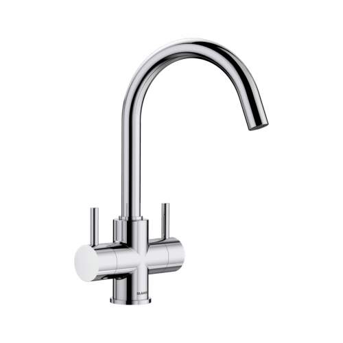 Blanco Camia Twin Lever Low Pressure Kitchen Tap