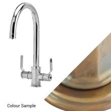 Perrin & Rowe Armstrong 1485HT Twin Lever Filtration Mixer Kitchen Tap