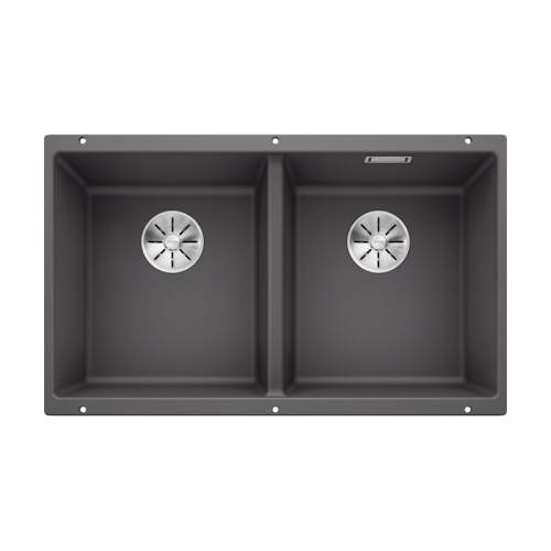 Blanco SUBLINE 350/350-U Silgranit 2.0 Bowl Undermount Kitchen Sink