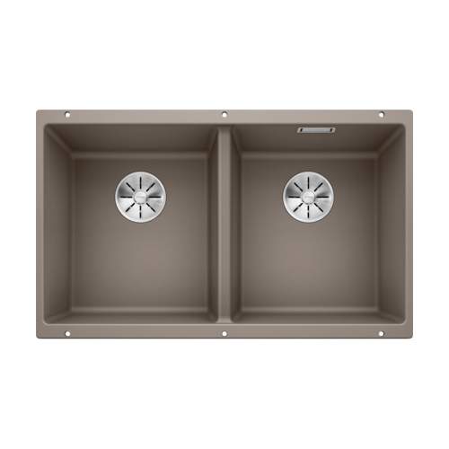 Blanco SUBLINE 350/350-U Silgranit 2.0 Bowl Undermount Kitchen Sink