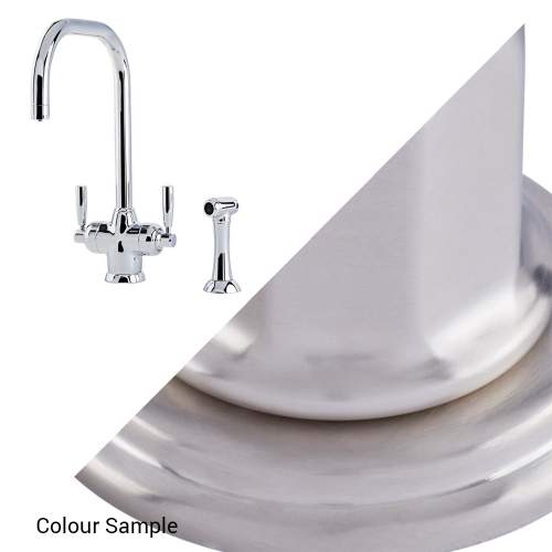 Perrin & Rowe 1545 MIMAS Filtration Mixer Kitchen Tap with Rinse