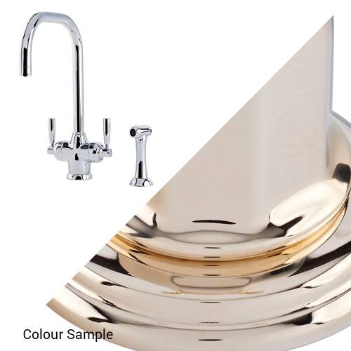 Perrin & Rowe 1545 MIMAS Filtration Mixer Kitchen Tap with Rinse