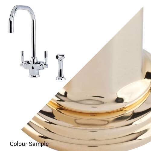 Perrin & Rowe 1545 MIMAS Filtration Mixer Kitchen Tap with Rinse