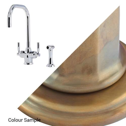 Perrin & Rowe 1545 MIMAS Filtration Mixer Kitchen Tap with Rinse