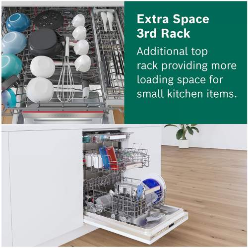 Bosch Serie 6 SMD6EDX57G Fully Integrated 13 Place Dishwasher