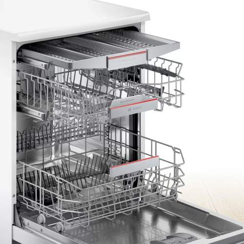 Bosch Serie 6 SMS6ZCW00G Free Standing 14 Place Dishwasher