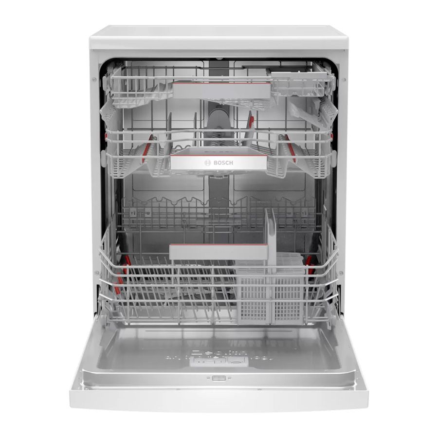 Bosch Serie 6 SMS6ZDW48G Free Standing 13 Place Dishwasher Sinks