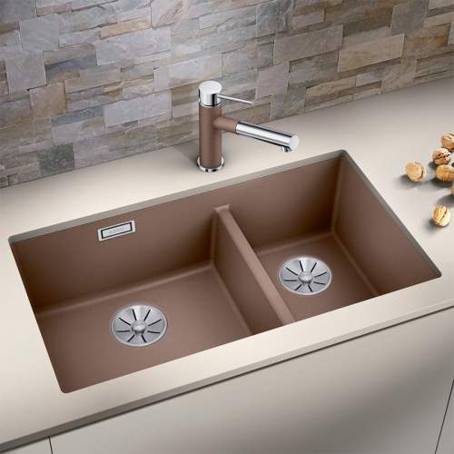 Blanco SUBLINE 430/270-U Silgranit 1.75 Bowl Undermount Kitchen Sink