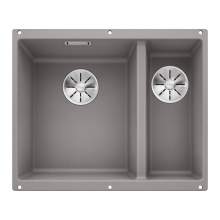 Blanco SUBLINE 340-160-U Silgranit 1.5 Bowl Undermount Kitchen Sink