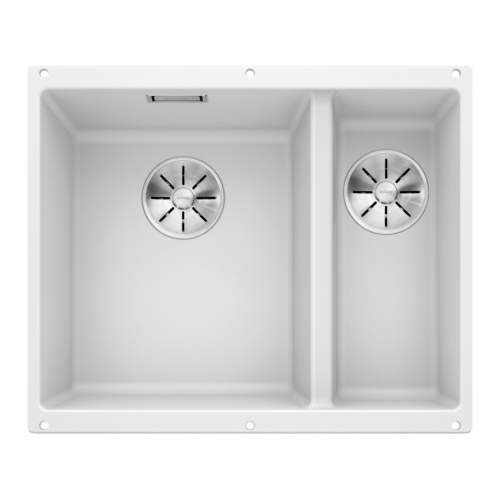 Blanco SUBLINE 340-160-U Silgranit 1.5 Bowl Undermount Kitchen Sink