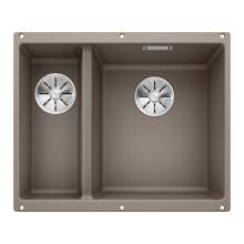 Blanco SUBLINE 340-160-U Silgranit 1.5 Bowl Undermount Kitchen Sink