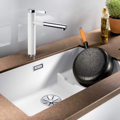 Blanco SUBLINE 700-U Level Silgranit Large Bowl Undermount Kitchen Sink