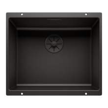 Blanco SUBLINE 500-U Silgranit Black Edition Undermount Kitchen Sink