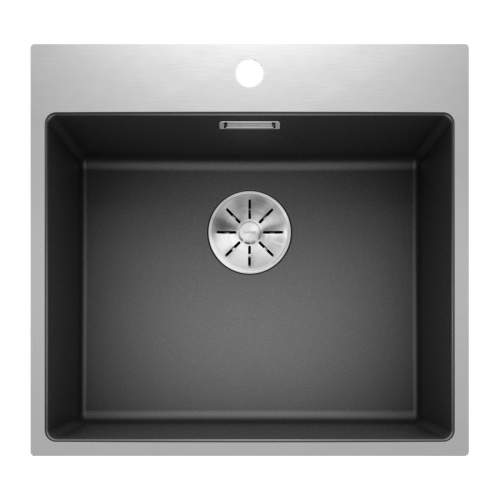 Blanco SUBLINE 500-IF-A STEEL FRAME Silgranit Inset Granite Kitchen Sink