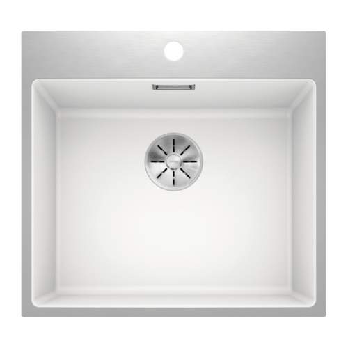 Blanco SUBLINE 500-IF-A STEEL FRAME Silgranit Inset Granite Kitchen Sink