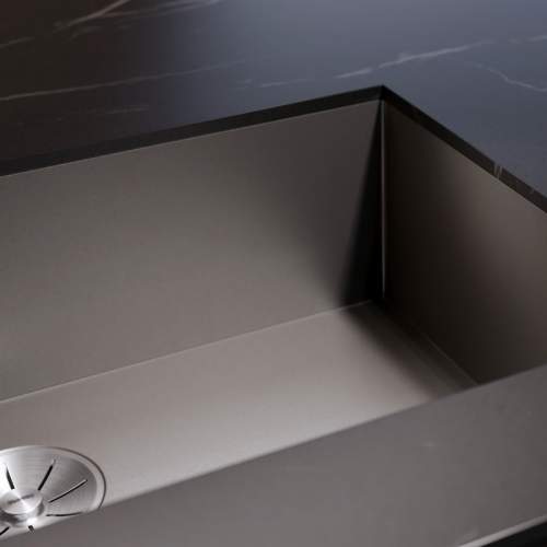 Blanco ZEROX 700-U Dark Steel Undermount 1.0 Bowl Sink