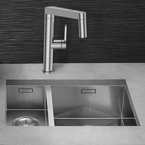 Blanco ZEROX 340-180-U 1.5 Bowl Undermount Kitchen Sink