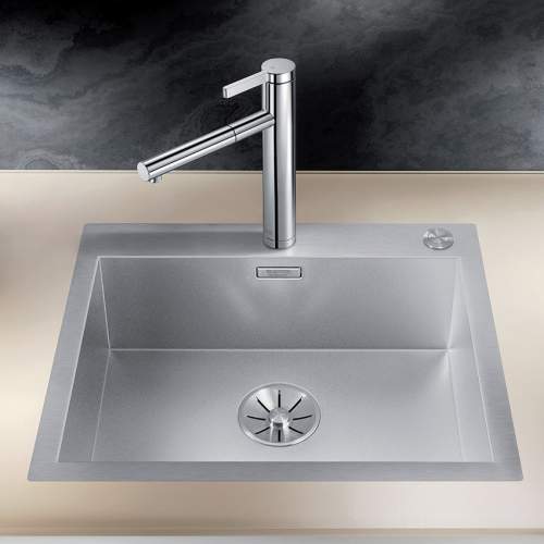 Blanco ZEROX 500-IF/A Durinox™ Inset 1.0 Bowl Sink with Tapledge