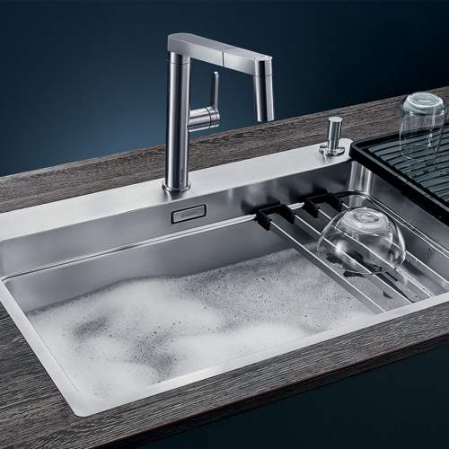 Blanco ETAGON 700-IF/A Inset 1.0 Bowl Sink with Tapledge