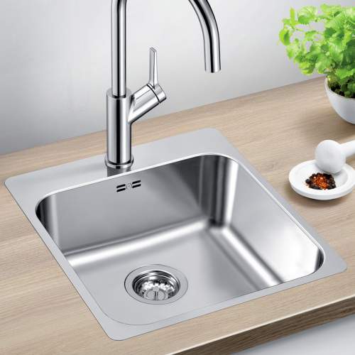 Blanco SUPRA 400-IF/A Inset Kitchen Sink with Tap Ledge