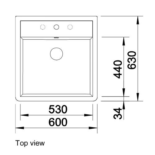 Blanco Panor 60 Ceramic Kitchen Sink